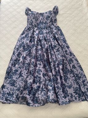 BHLDN | Dresses | Bhldn Vneck Tiered Ruffle Lace Satin Maxi Dress | Poshmark